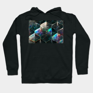 Holographic Pattern Hoodie